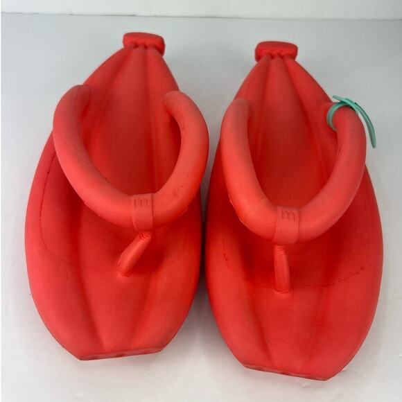 Unisex Banana Shaped Flip Flops Thick Padded Slippers Beach Pool Sandals 38-39 - Picture 4 of 9